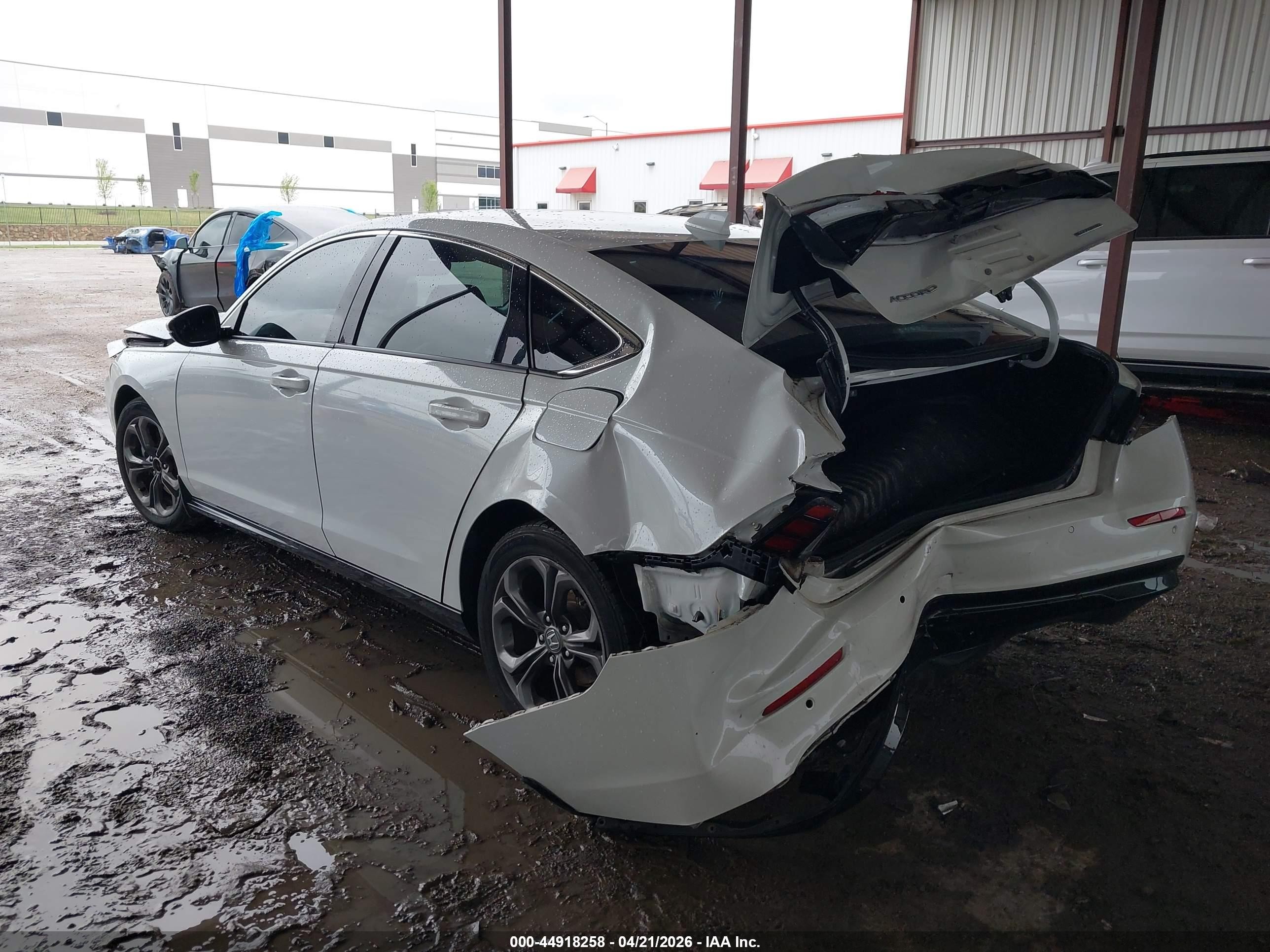 2023 Honda Accord Hybrid Ex-l White vin: 1HGCY2F64PA026717