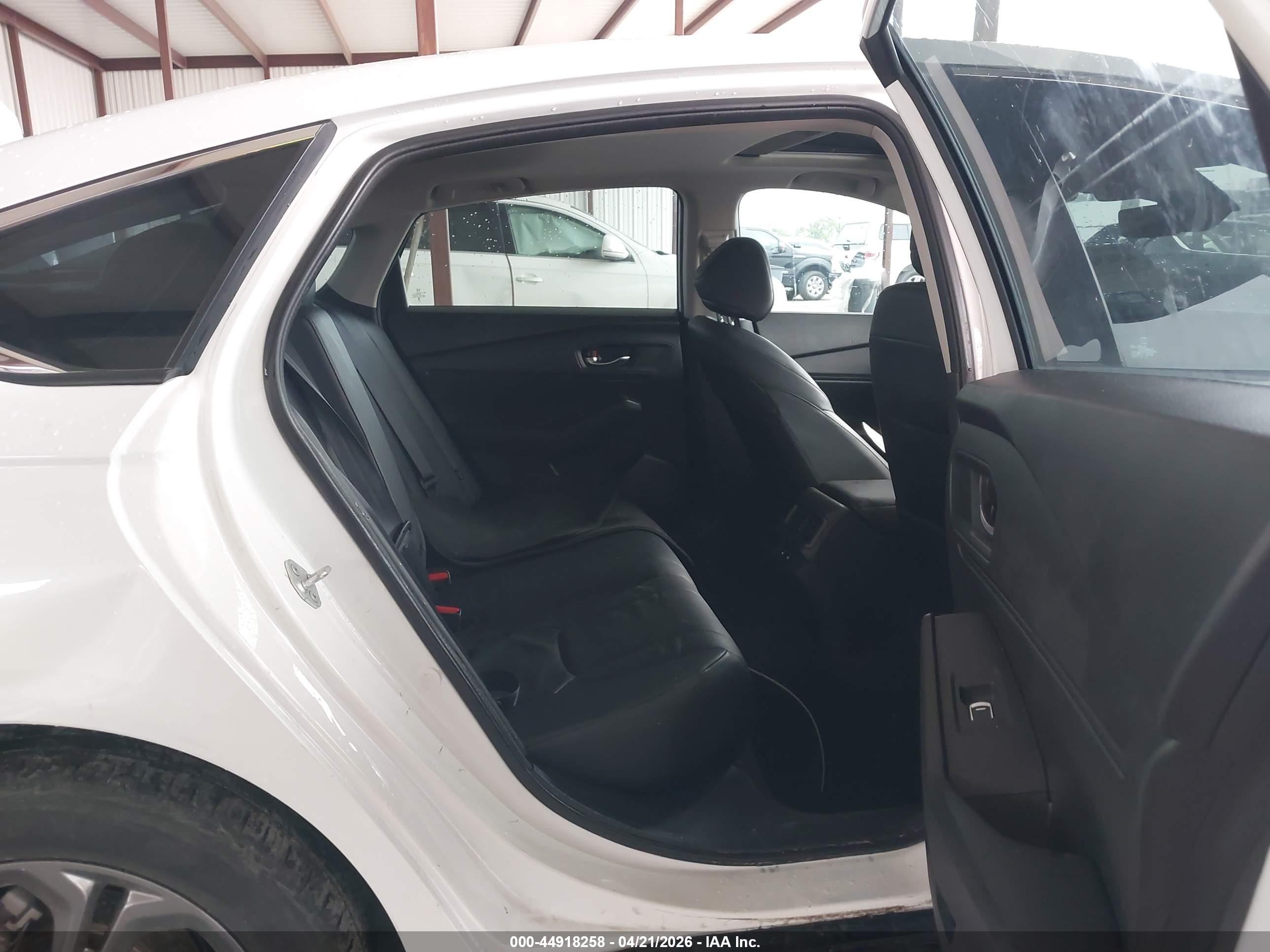 2023 Honda Accord Hybrid Ex-l White vin: 1HGCY2F64PA026717
