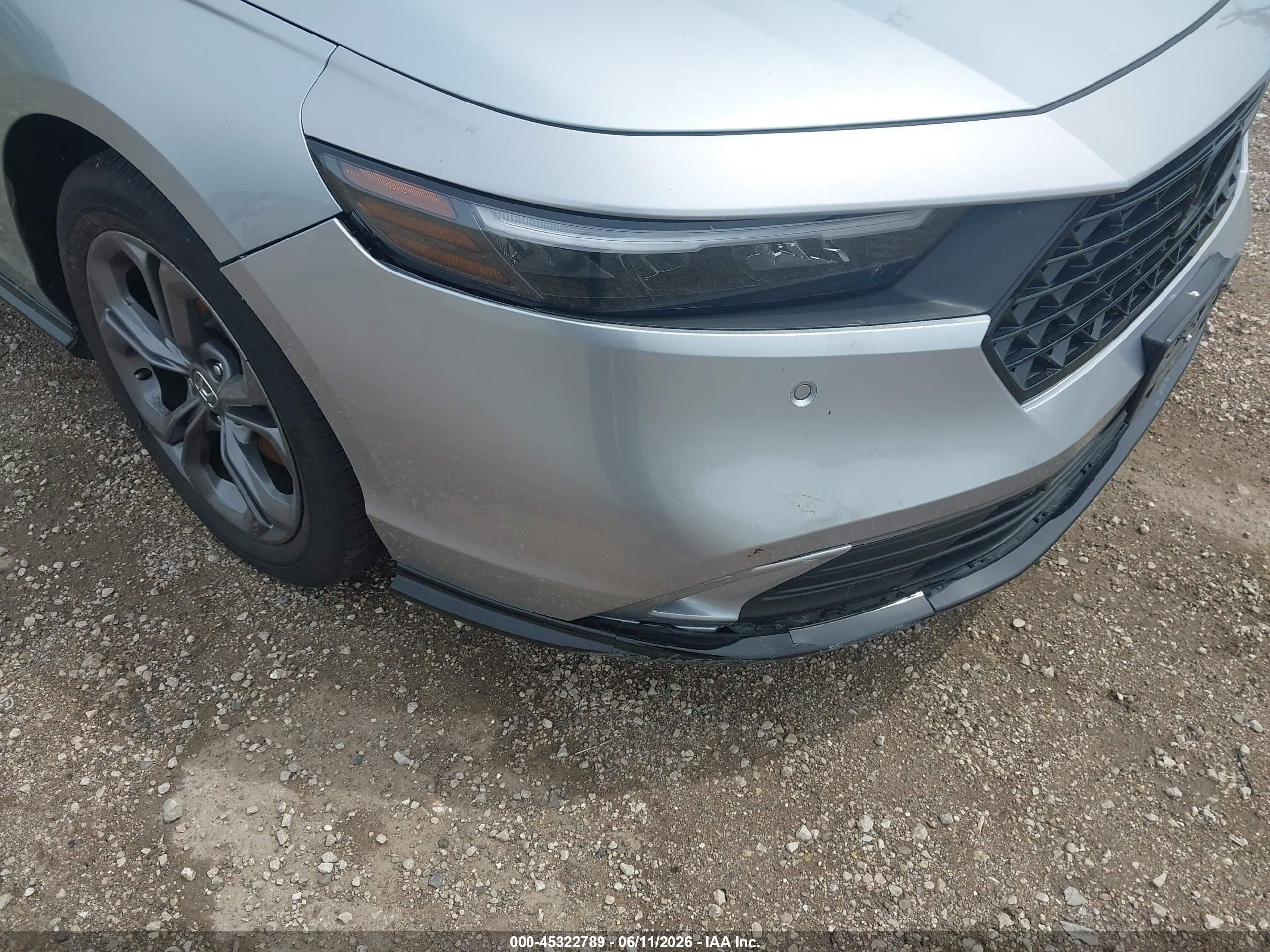 2025 Honda Accord Hybrid Ex-l Silver vin: 1HGCY2F64SA000093
