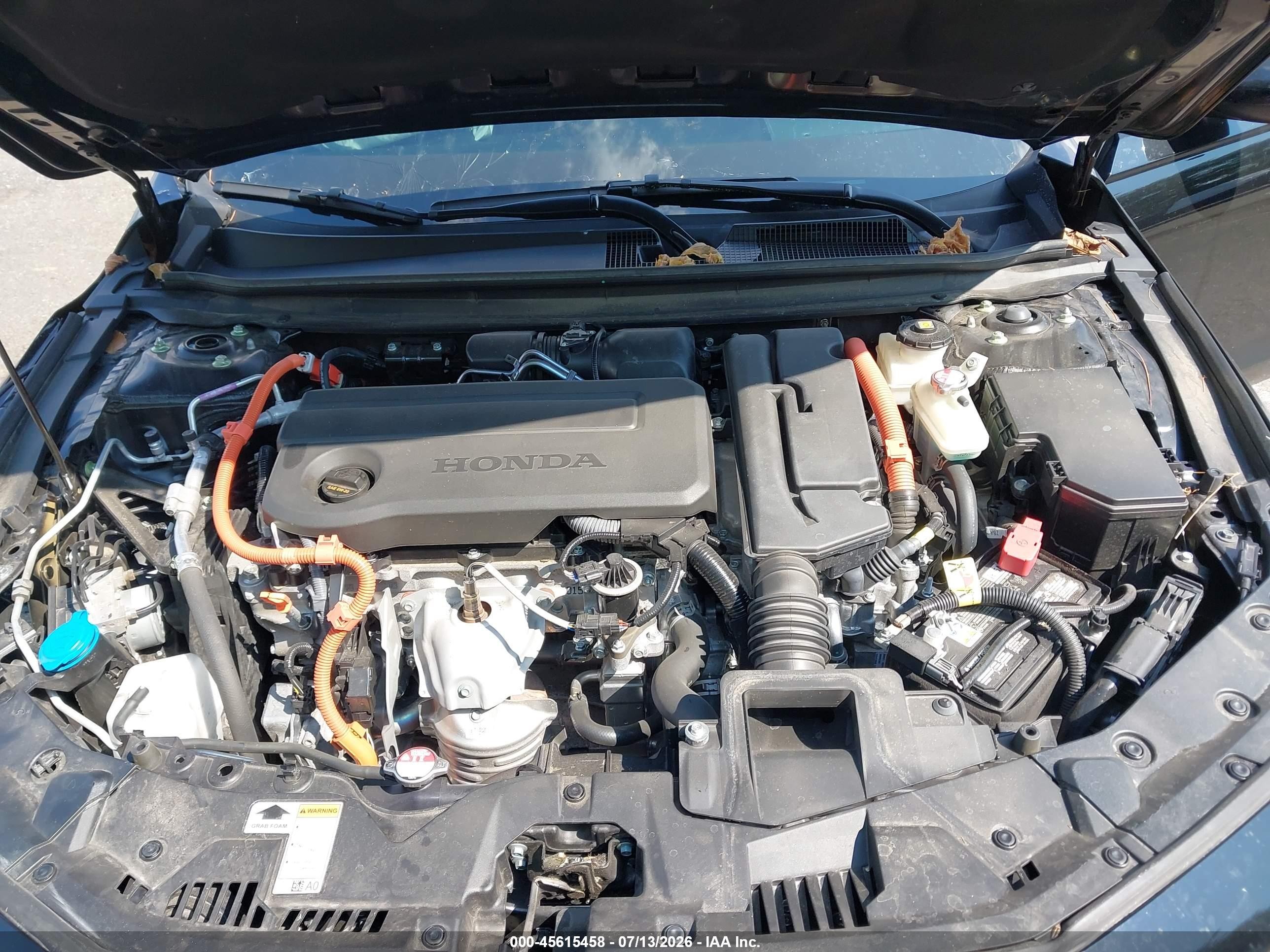 2025 Honda Accord Hybrid Ex-l Black vin: 1HGCY2F64SA023938
