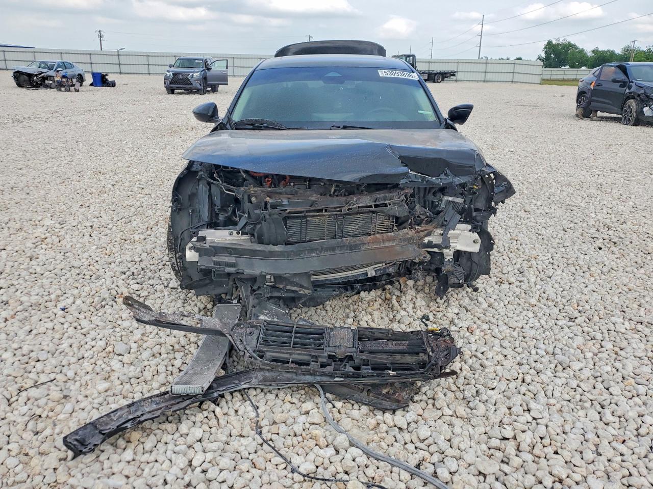 2023 Honda Accord Hybrid Exl Black vin: 1HGCY2F65PA012552