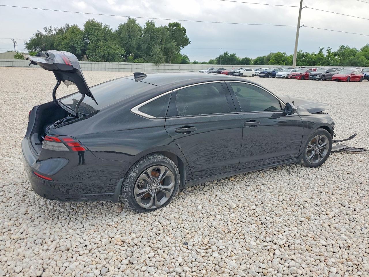 2023 Honda Accord Hybrid Exl Black vin: 1HGCY2F65PA012552