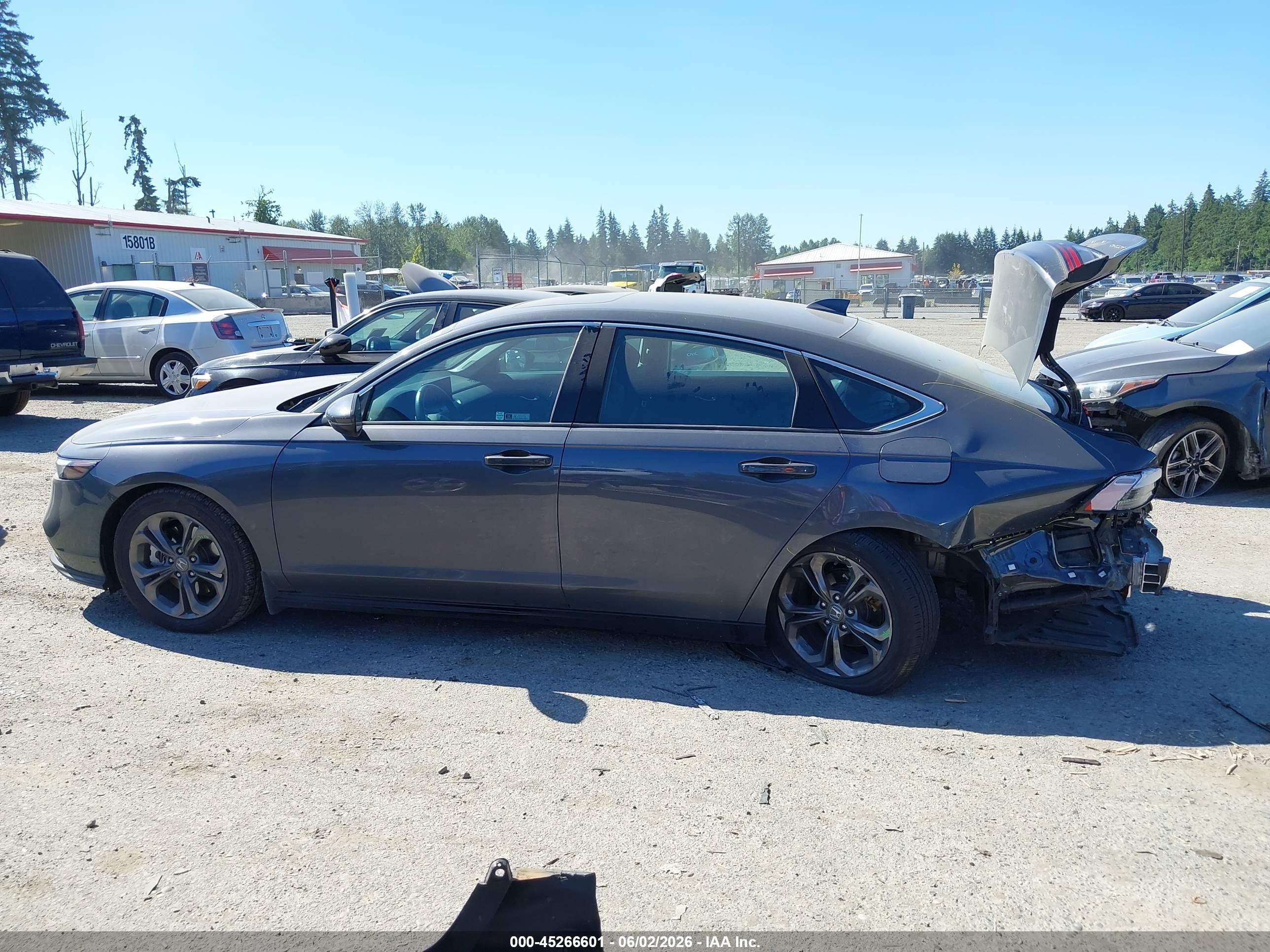 2023 Honda Accord Hybrid Ex-l Black vin: 1HGCY2F66PA016951