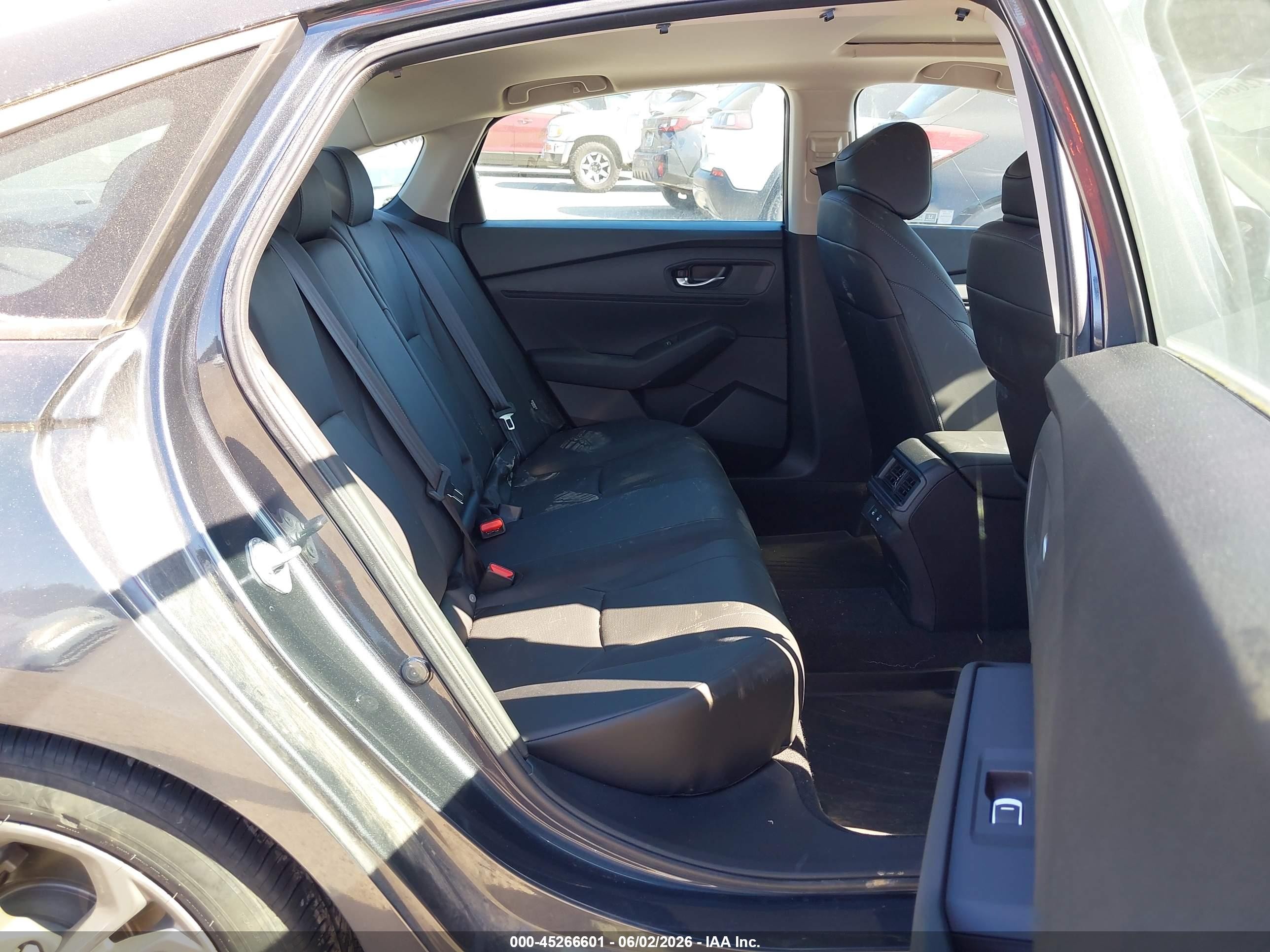 2023 Honda Accord Hybrid Ex-l Black vin: 1HGCY2F66PA016951