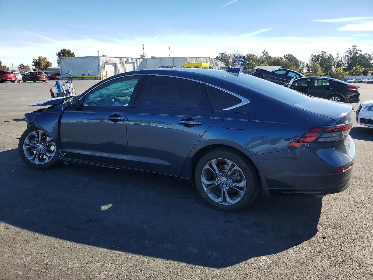 2023 Honda Accord Hybrid Exl Blue vin: 1HGCY2F66PA053885