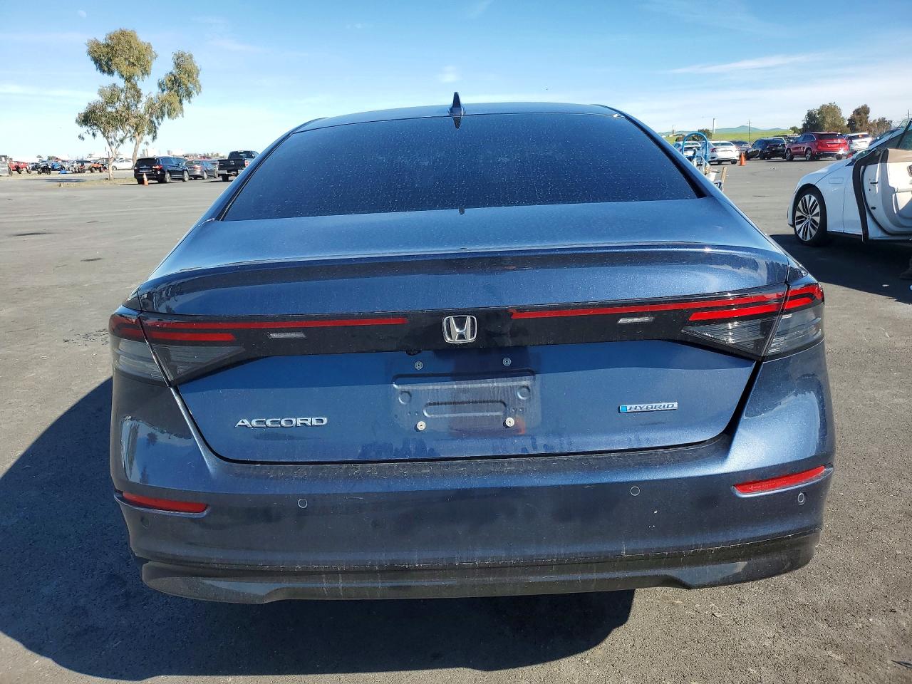 2023 Honda Accord Hybrid Exl Blue vin: 1HGCY2F66PA053885