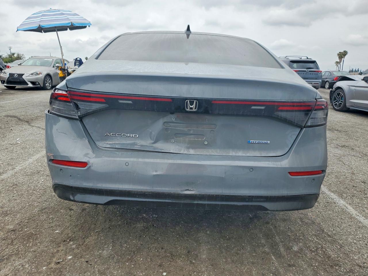 2025 Honda Accord Hybrid Exl Gray vin: 1HGCY2F68SA001070