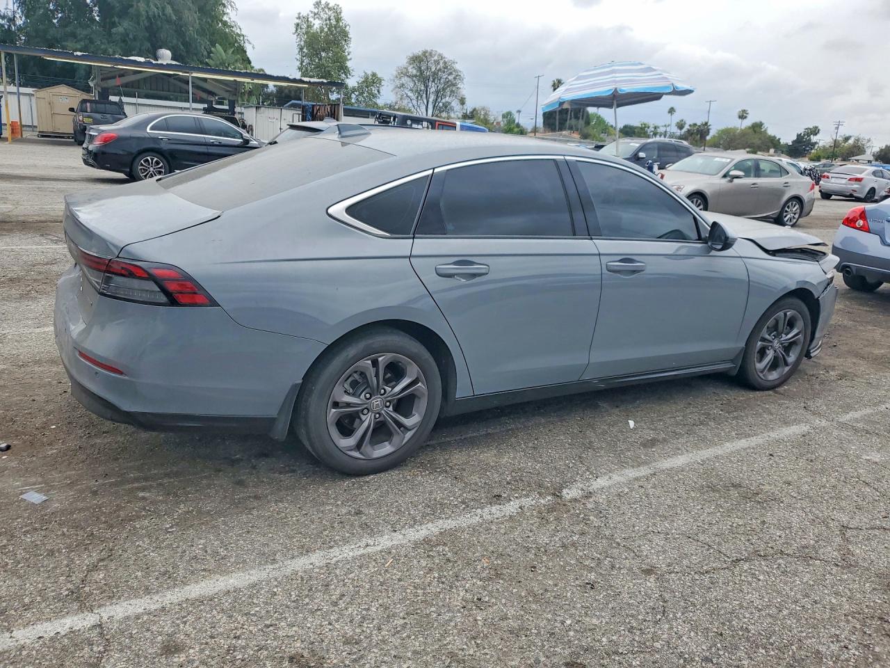 2025 Honda Accord Hybrid Exl Gray vin: 1HGCY2F68SA001070