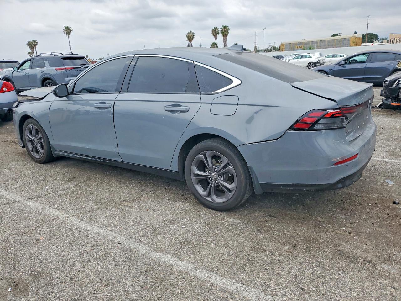 2025 Honda Accord Hybrid Exl Gray vin: 1HGCY2F68SA001070