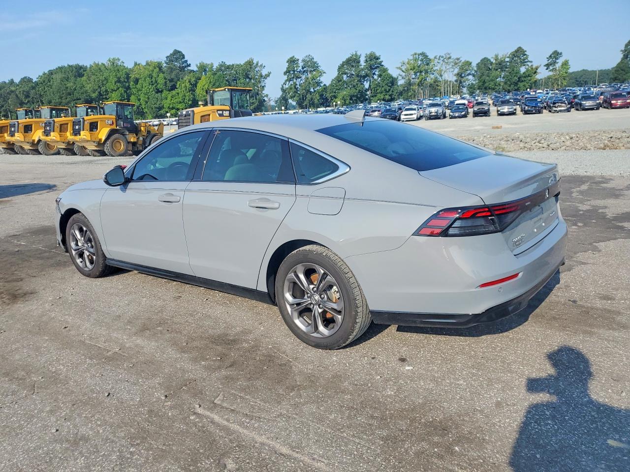 2025 Honda Accord Hybrid Exl Gray vin: 1HGCY2F68SA087867