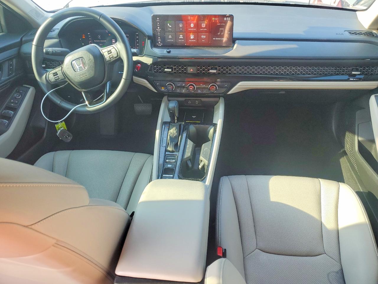 2025 Honda Accord Hybrid Exl Gray vin: 1HGCY2F68SA087867