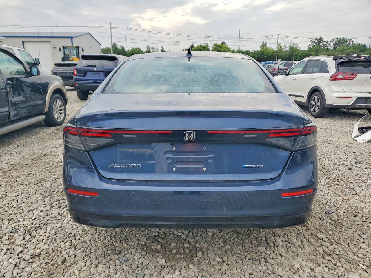2024 Honda Accord Hybrid Exl Blue vin: 1HGCY2F6XRA040219