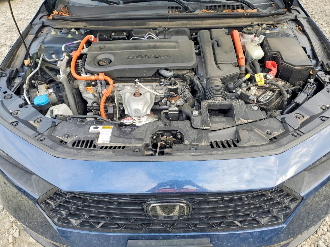 2024 Honda Accord Hybrid Exl Blue vin: 1HGCY2F6XRA040219