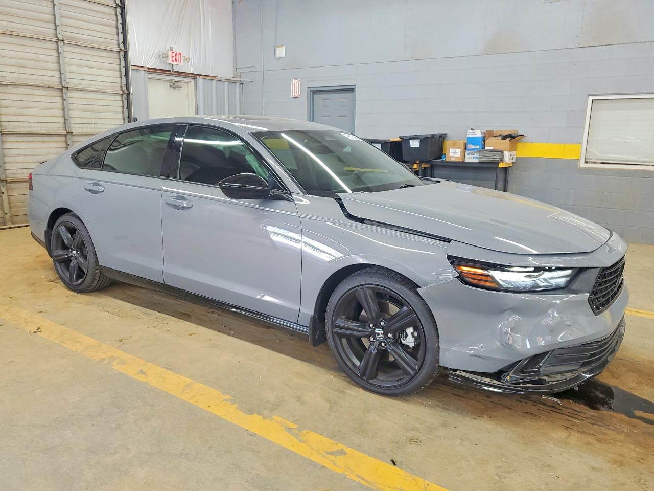2024 Honda Accord Hybrid Sport-l Gray vin: 1HGCY2F70RA020473