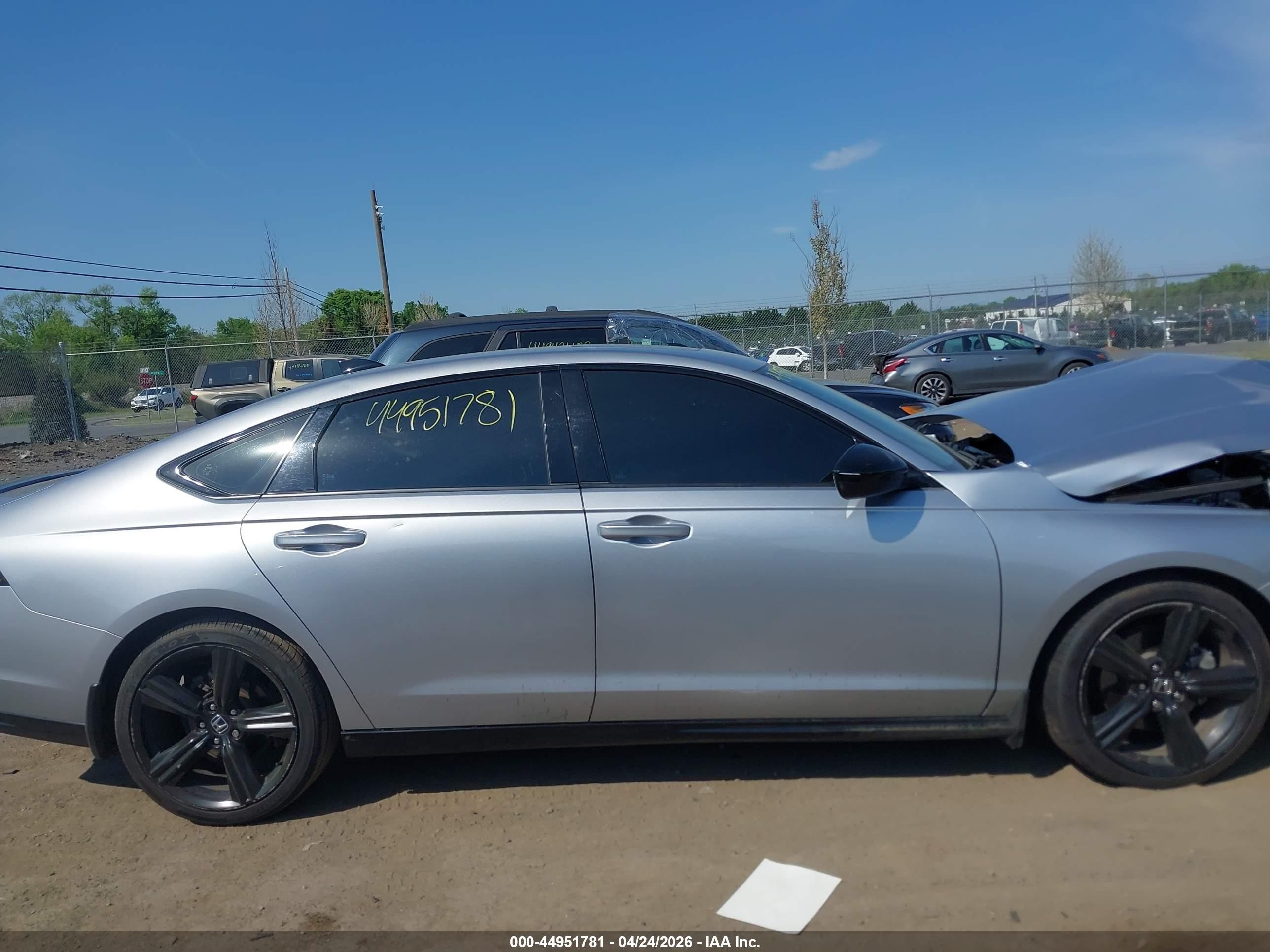 2023 Honda Accord Hybrid Sport-l Silver vin: 1HGCY2F72PA018477