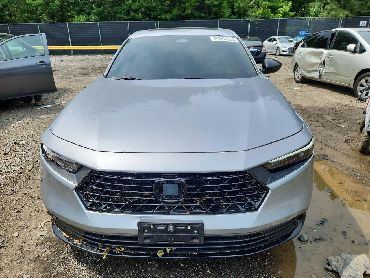 2023 Honda Accord Hybrid Sport-l Gray vin: 1HGCY2F72PA053956