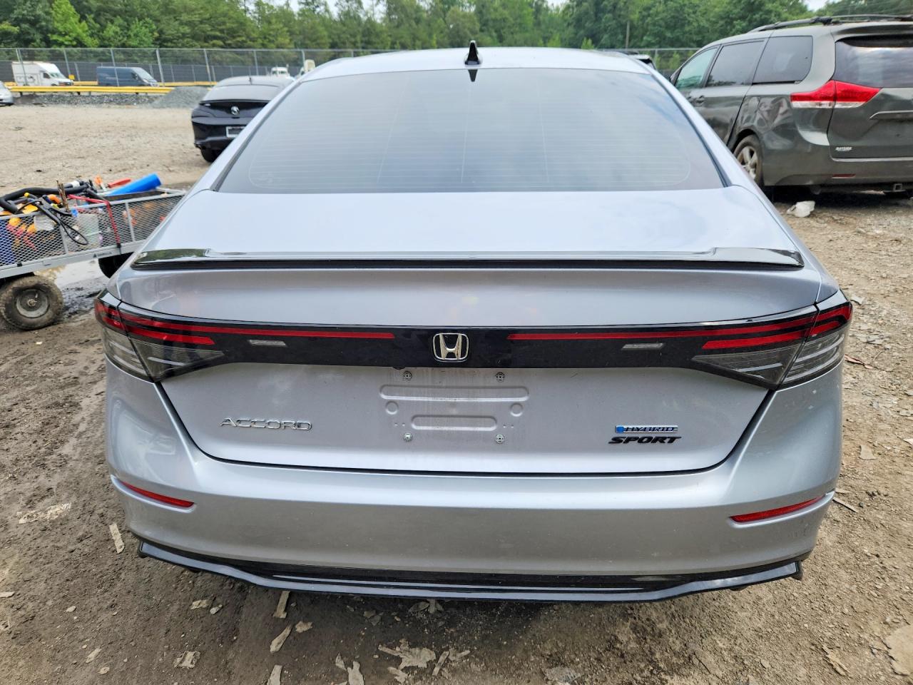 2023 Honda Accord Hybrid Sport-l Gray vin: 1HGCY2F72PA053956