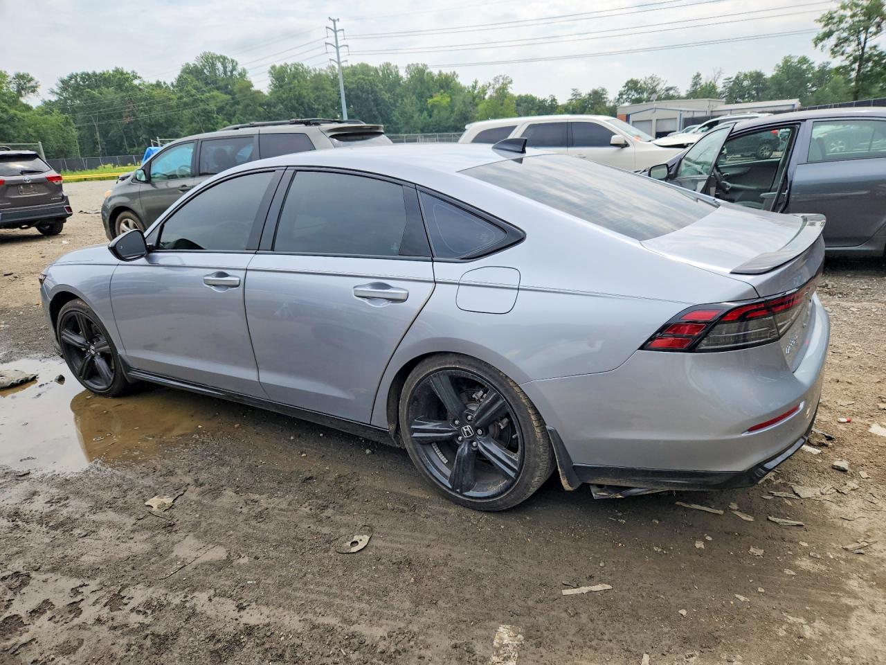 2023 Honda Accord Hybrid Sport-l Gray vin: 1HGCY2F72PA053956