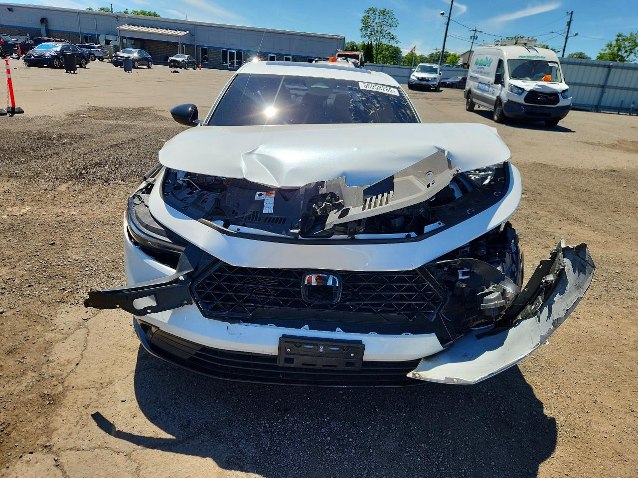 2024 Honda Accord Hybrid Sport-l White vin: 1HGCY2F72RA048680