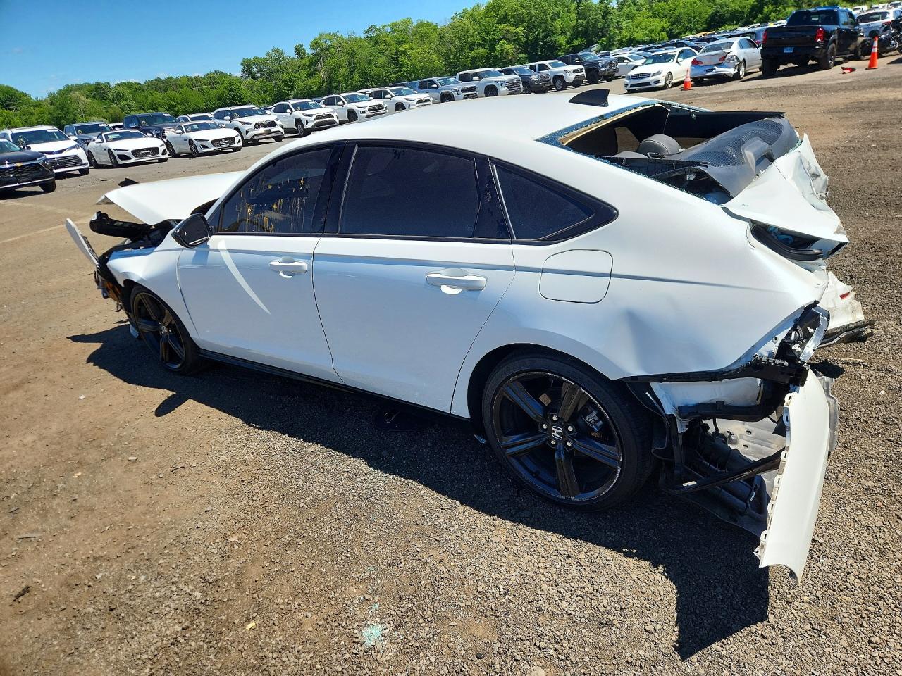 2024 Honda Accord Hybrid Sport-l White vin: 1HGCY2F72RA048680