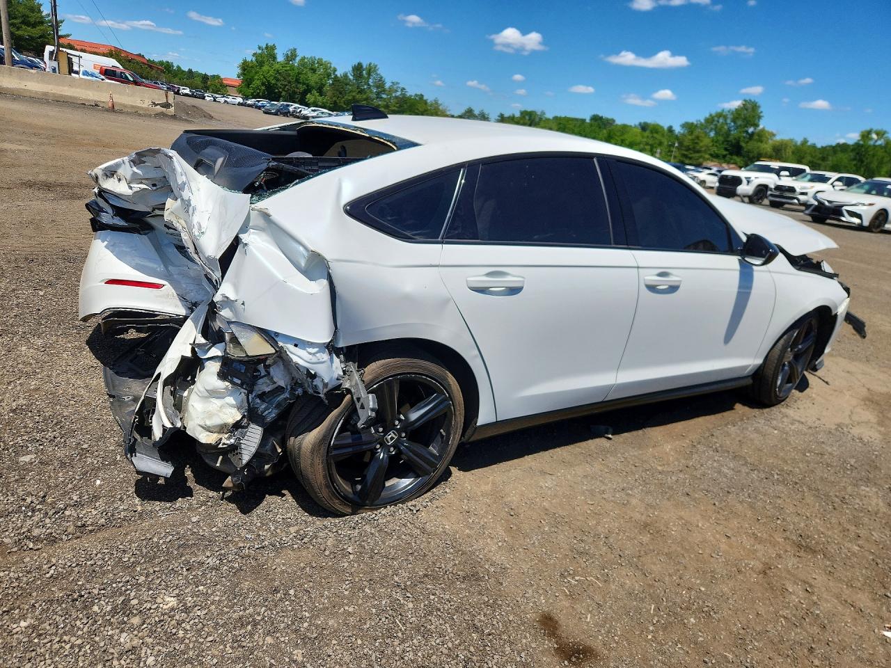 2024 Honda Accord Hybrid Sport-l White vin: 1HGCY2F72RA048680