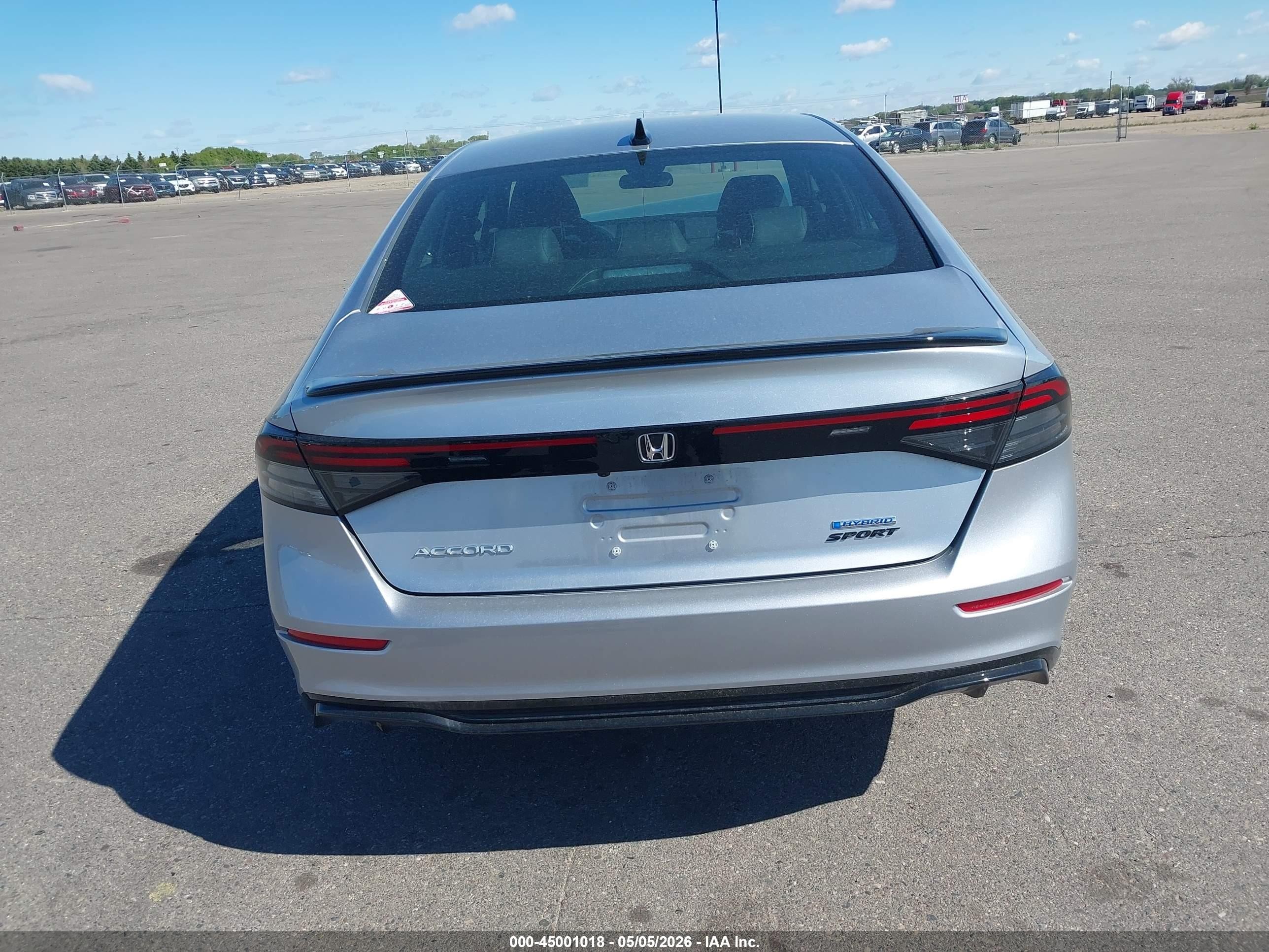 2025 Honda Accord Hybrid Sport-l Серебряный vin: 1HGCY2F72SA064268