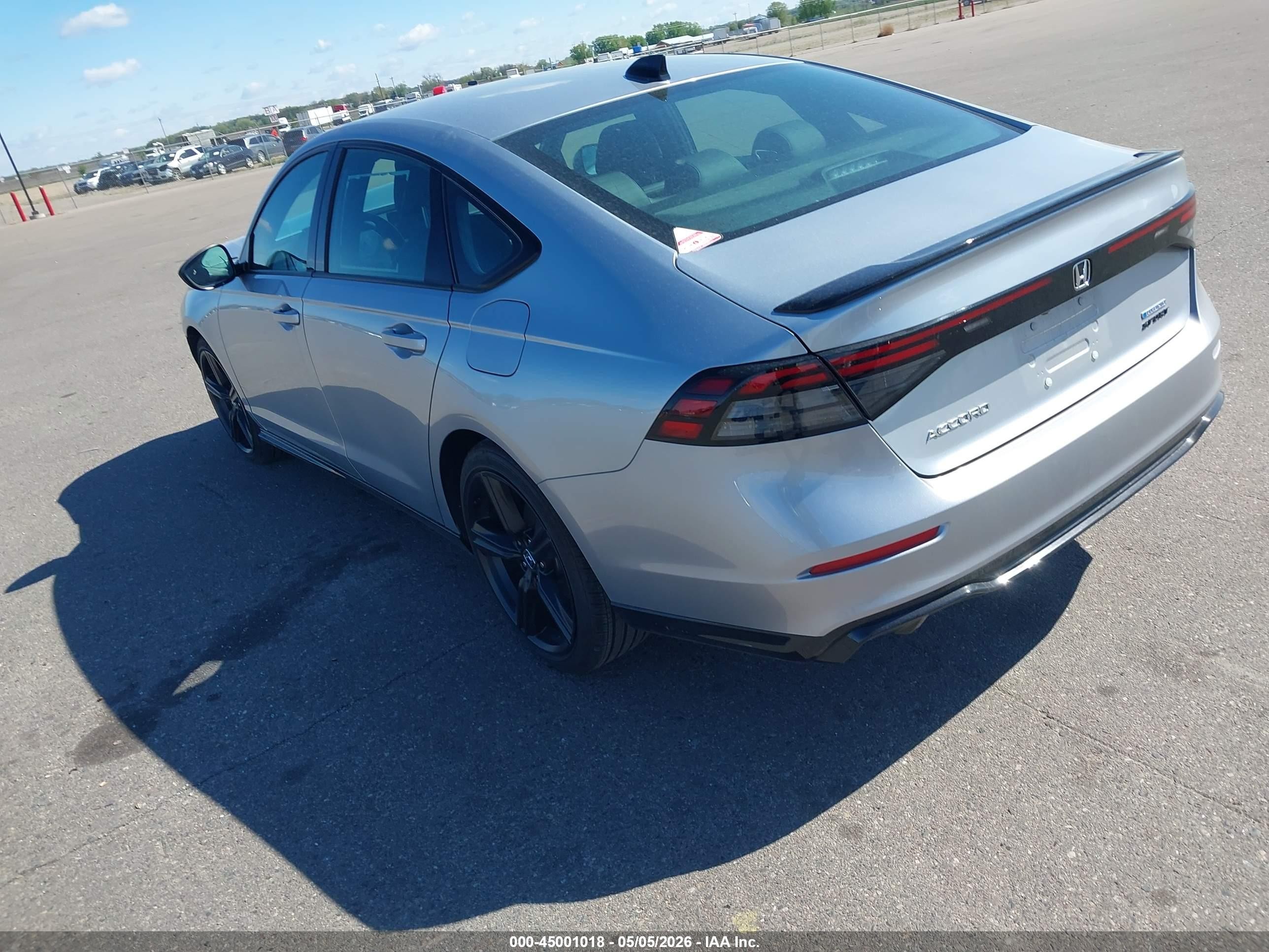 2025 Honda Accord Hybrid Sport-l Серебряный vin: 1HGCY2F72SA064268