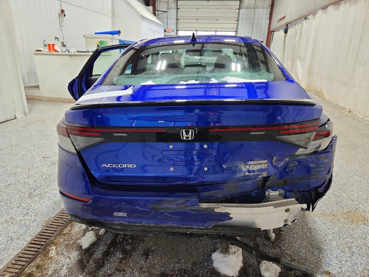 2025 Honda Accord Hybrid Sport-l Blue vin: 1HGCY2F72SA801808