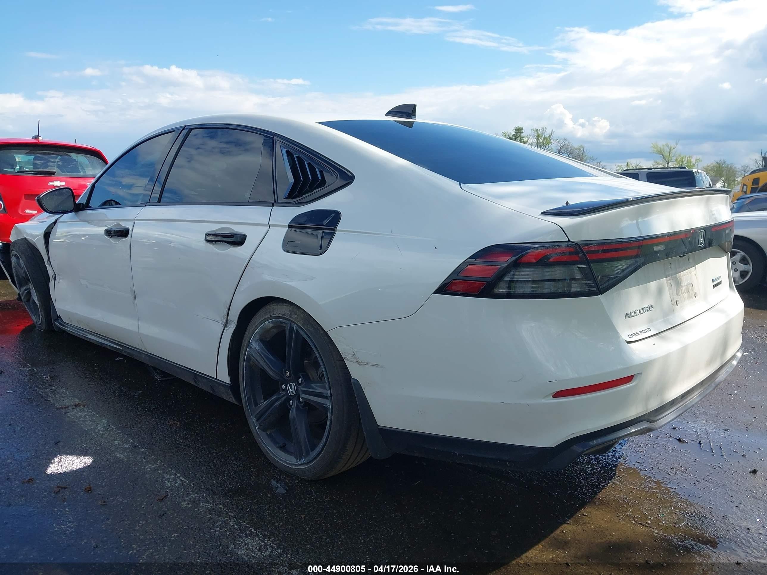 2024 Honda Accord Hybrid Sport-l White vin: 1HGCY2F73RA083986