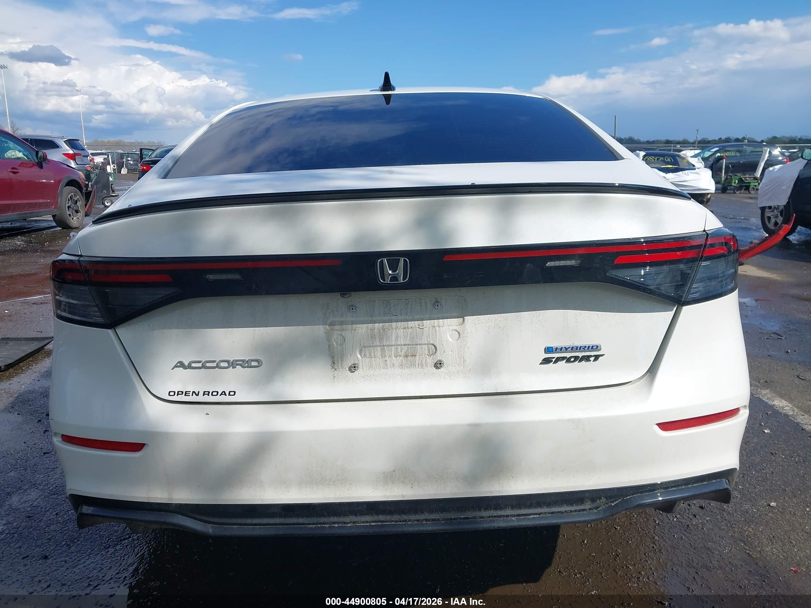 2024 Honda Accord Hybrid Sport-l White vin: 1HGCY2F73RA083986