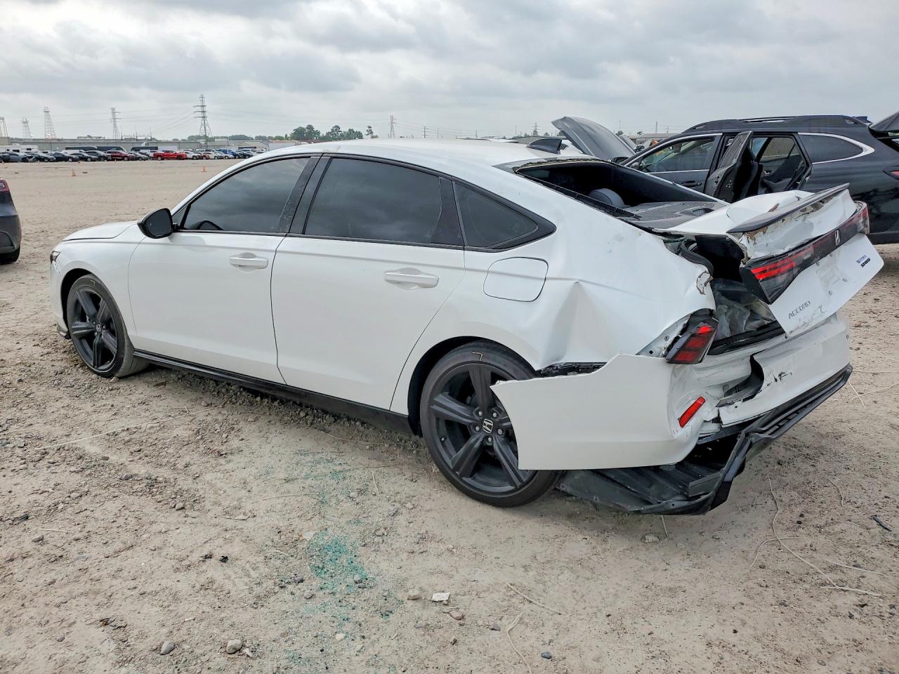 2025 Honda Accord Hybrid Sport-l White vin: 1HGCY2F73SA042859