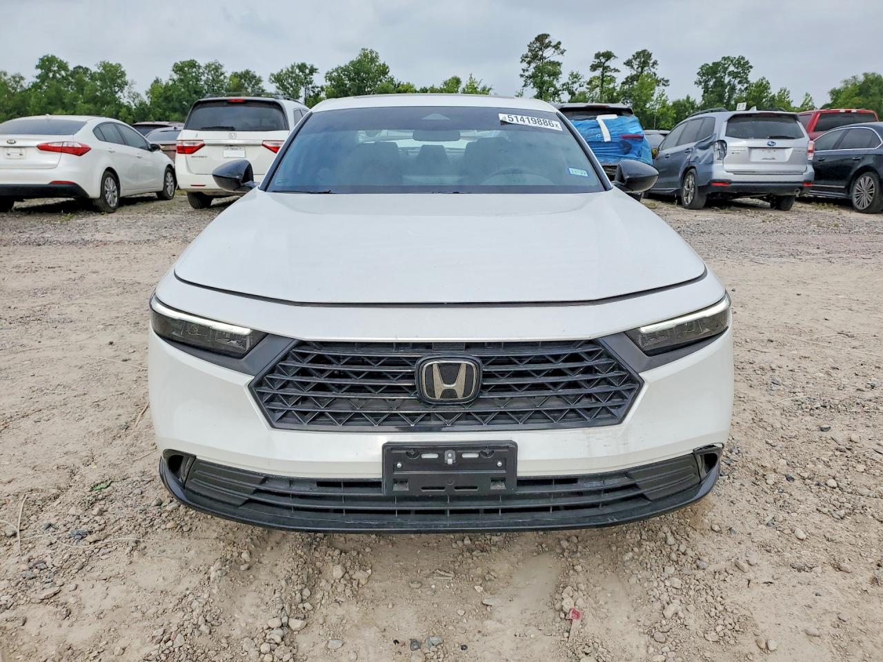 2025 Honda Accord Hybrid Sport-l White vin: 1HGCY2F73SA042859