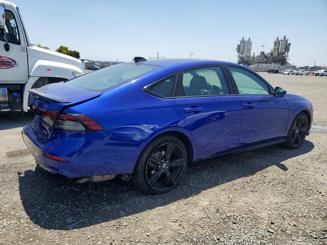 2023 Honda Accord Hybrid Sport-l Blue vin: 1HGCY2F75PA061484