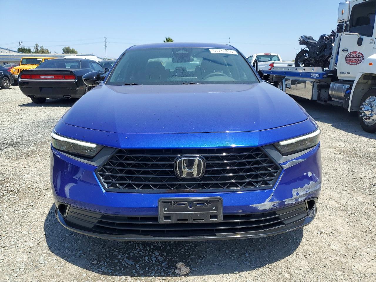 2023 Honda Accord Hybrid Sport-l Blue vin: 1HGCY2F75PA061484