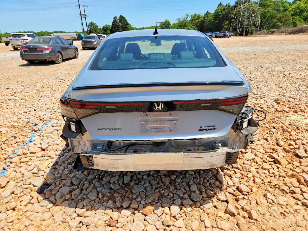 2025 Honda Accord Hybrid Sport-l Silver vin: 1HGCY2F75SA004100
