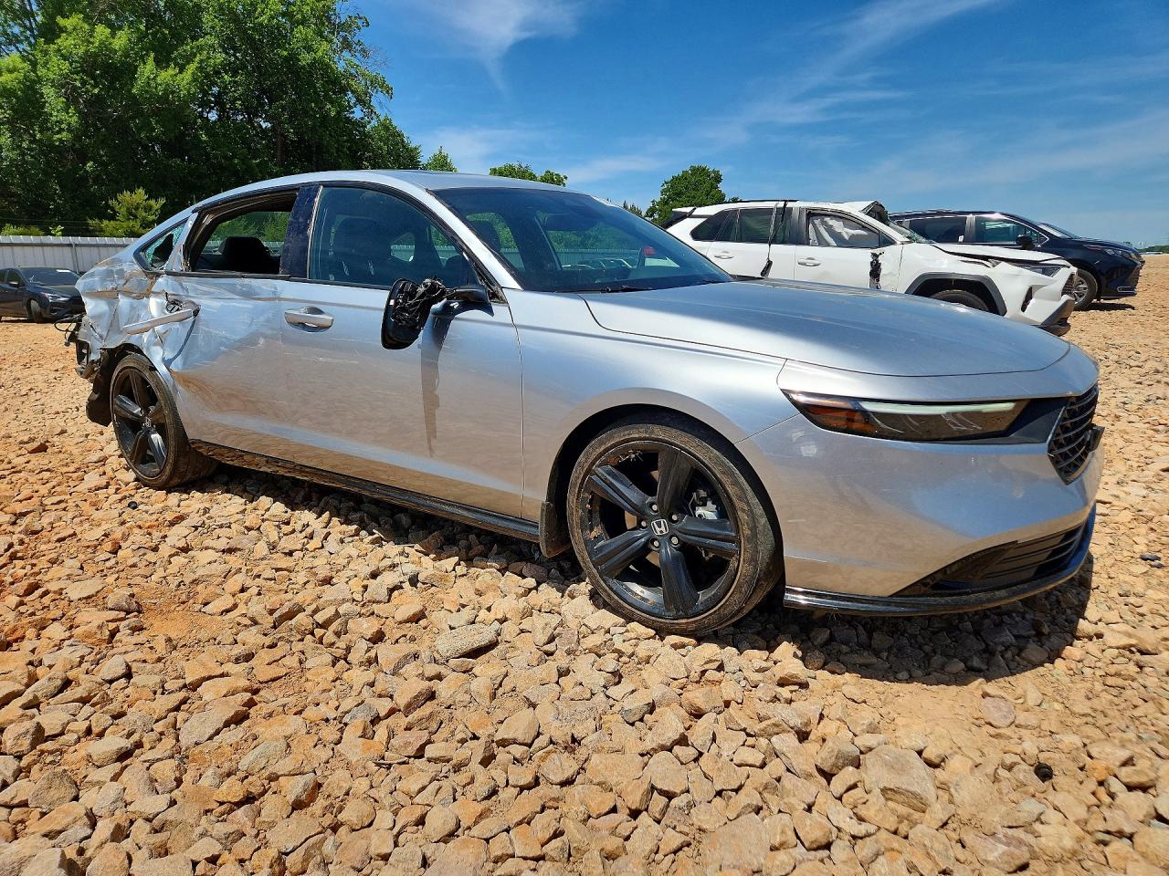 2025 Honda Accord Hybrid Sport-l Silver vin: 1HGCY2F75SA004100