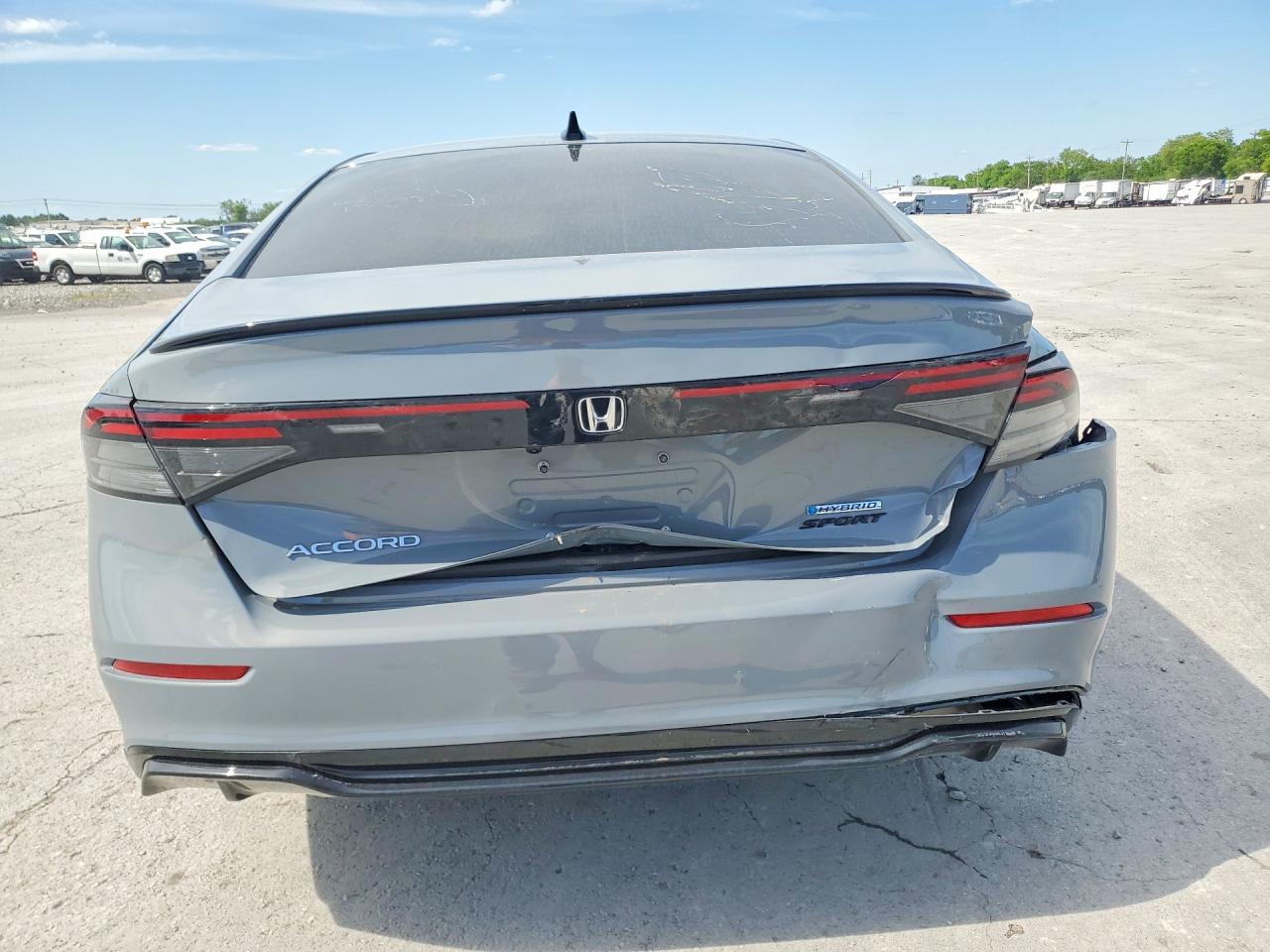 2023 Honda Accord Hybrid Sport-l Gray vin: 1HGCY2F76PA020040