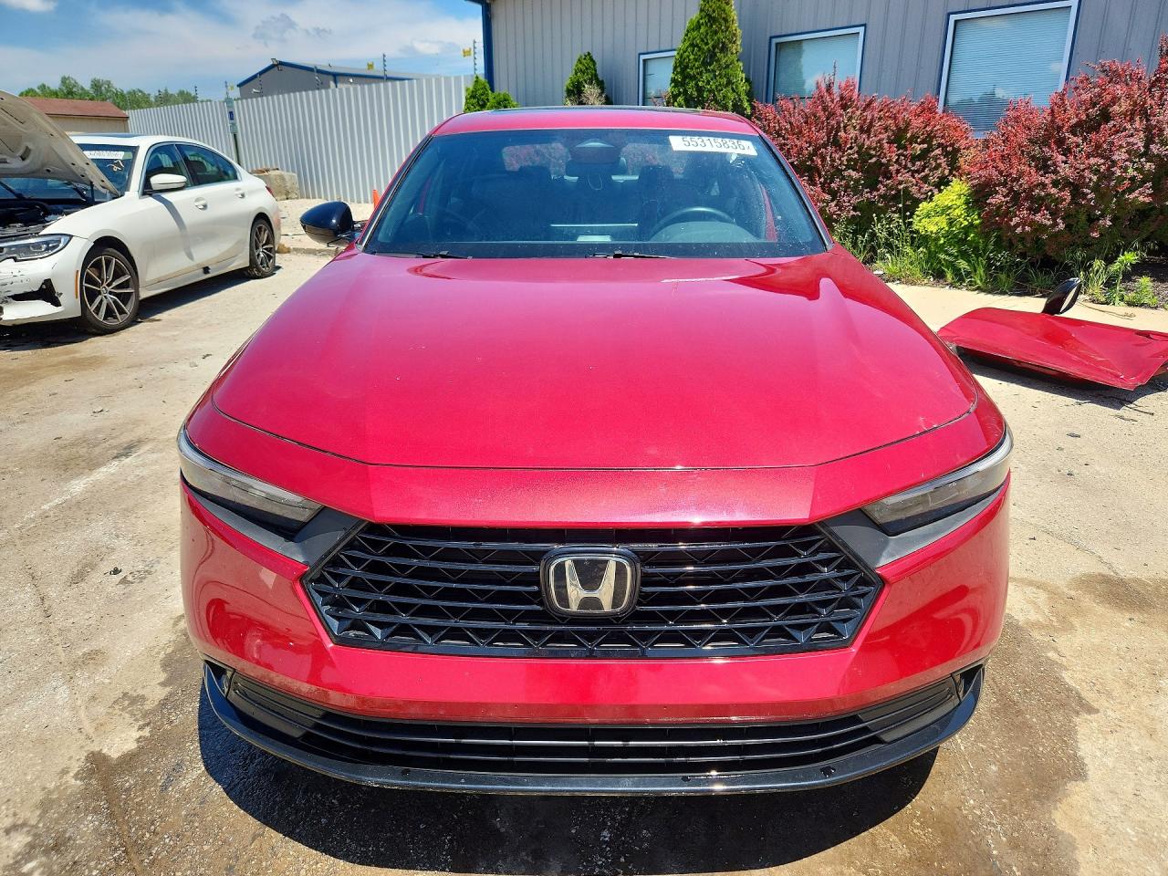 2023 Honda Accord Hybrid Sport-l Red vin: 1HGCY2F77PA070042