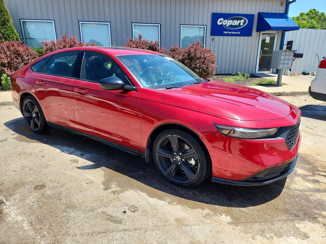 2023 Honda Accord Hybrid Sport-l Red vin: 1HGCY2F77PA070042
