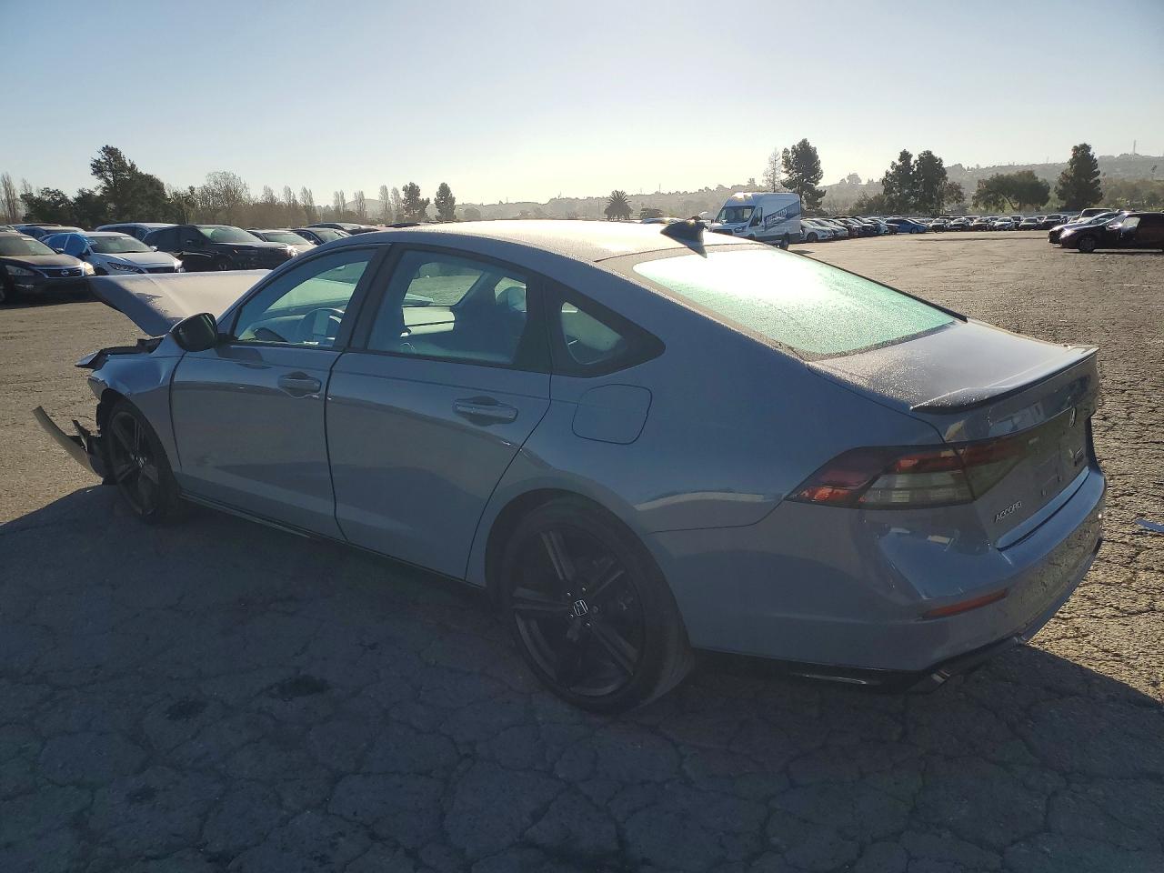 2025 Honda Accord Hybrid Sport-l Gray vin: 1HGCY2F78SA012630