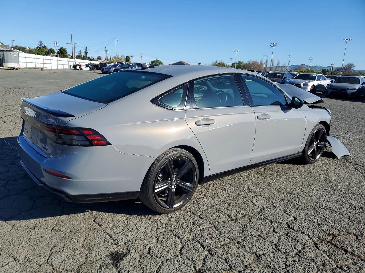 2025 Honda Accord Hybrid Sport-l Gray vin: 1HGCY2F78SA012630