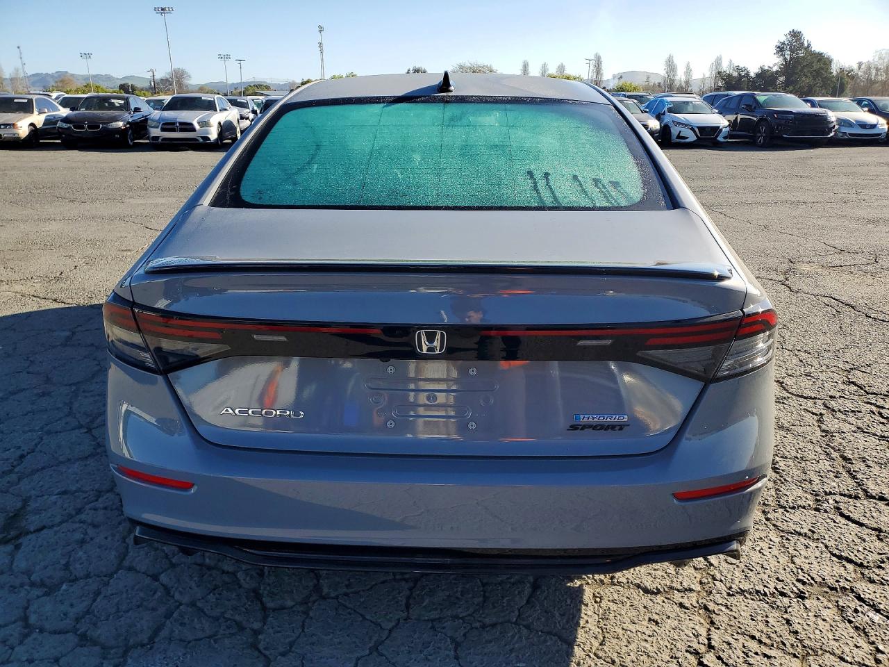 2025 Honda Accord Hybrid Sport-l Gray vin: 1HGCY2F78SA012630