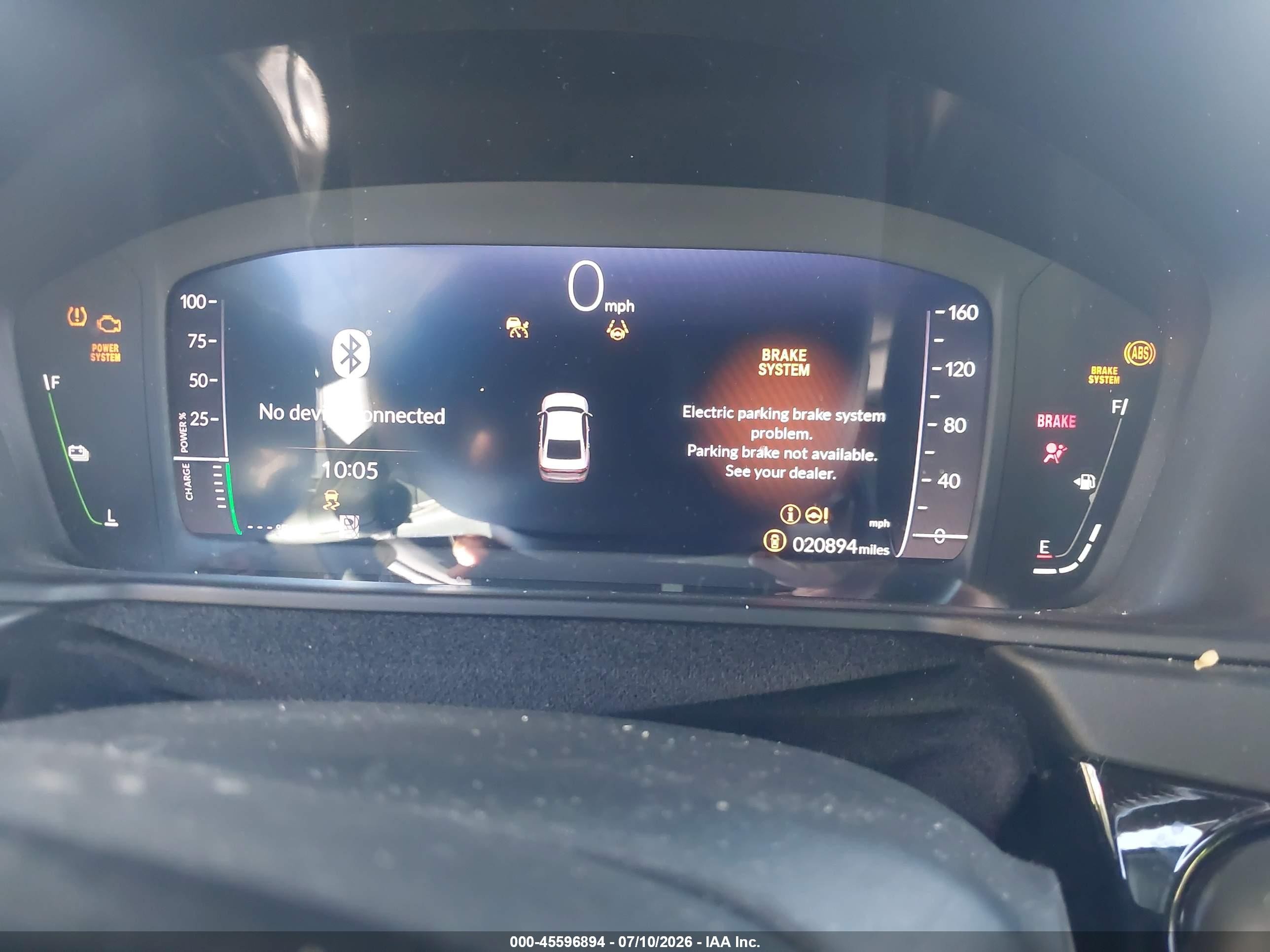 2025 Honda Accord Hybrid Sport-l Черный vin: 1HGCY2F79SA003242