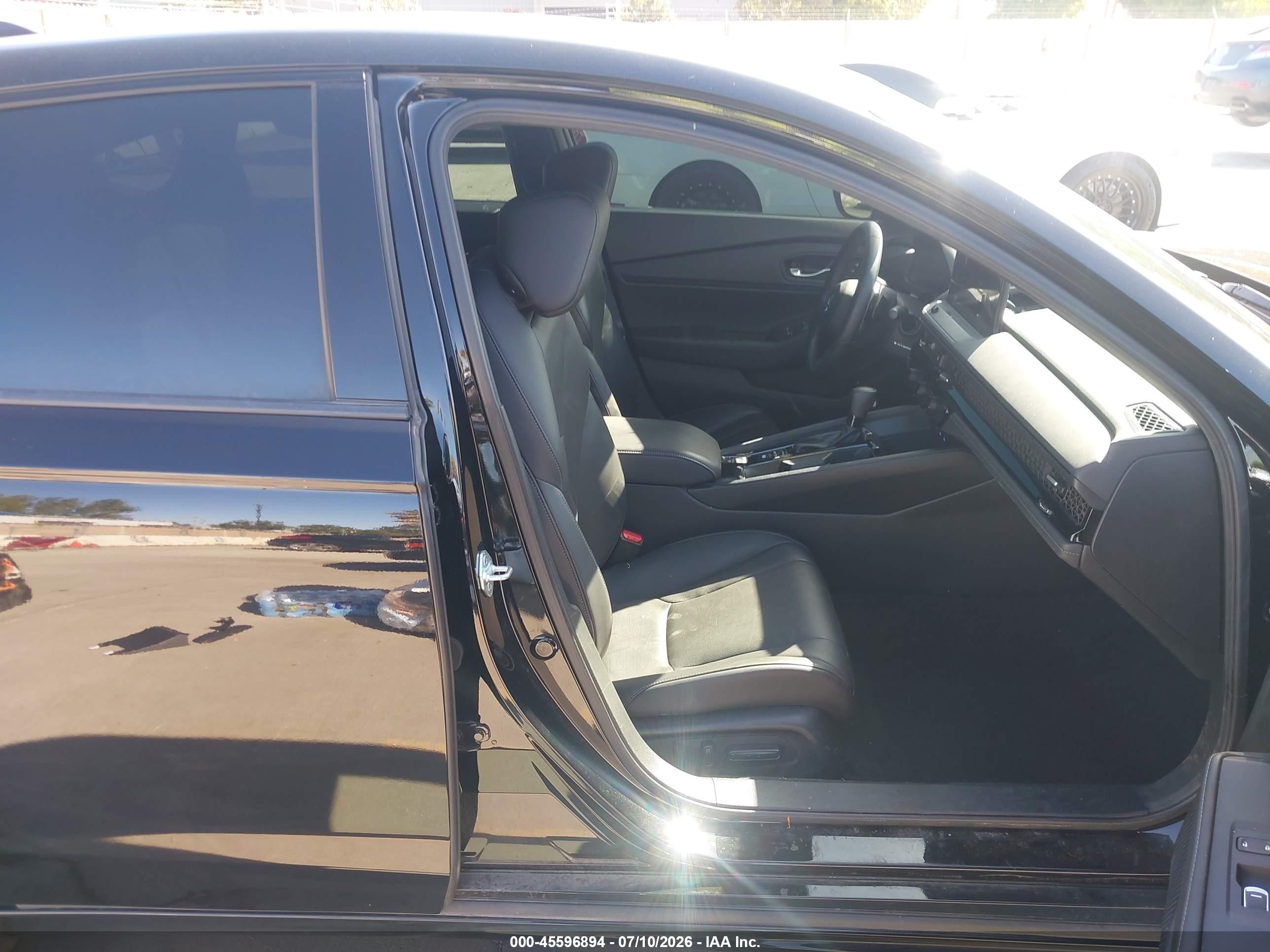 2025 Honda Accord Hybrid Sport-l Черный vin: 1HGCY2F79SA003242