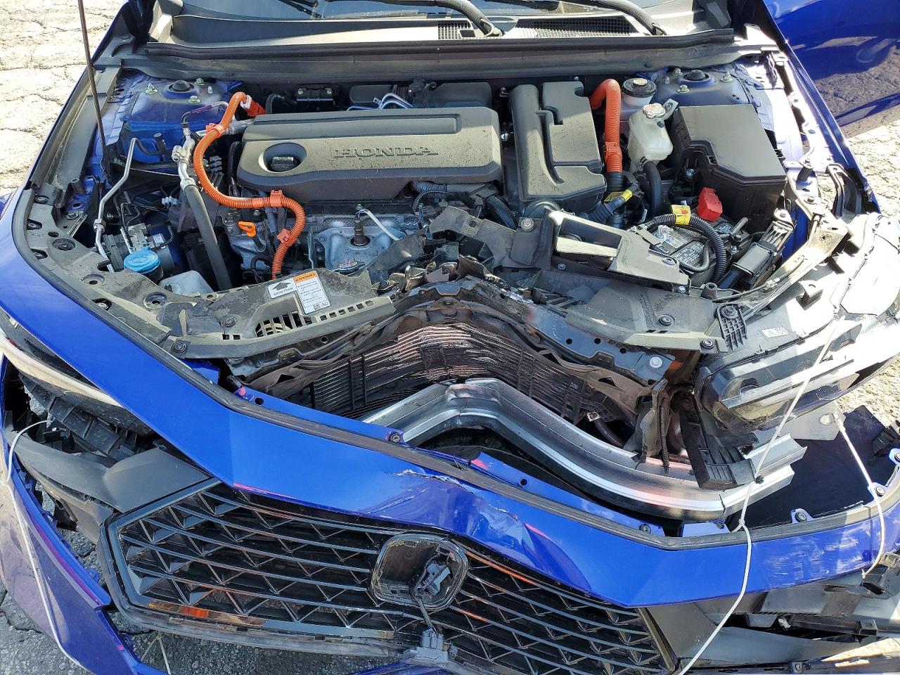 2025 Honda Accord Hybrid Sport-l Blue vin: 1HGCY2F79SA014659