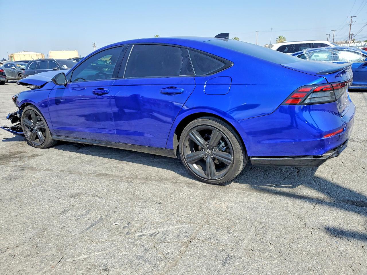 2025 Honda Accord Hybrid Sport-l Blue vin: 1HGCY2F79SA014659