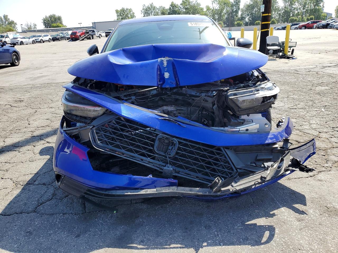2025 Honda Accord Hybrid Sport-l Blue vin: 1HGCY2F79SA014659