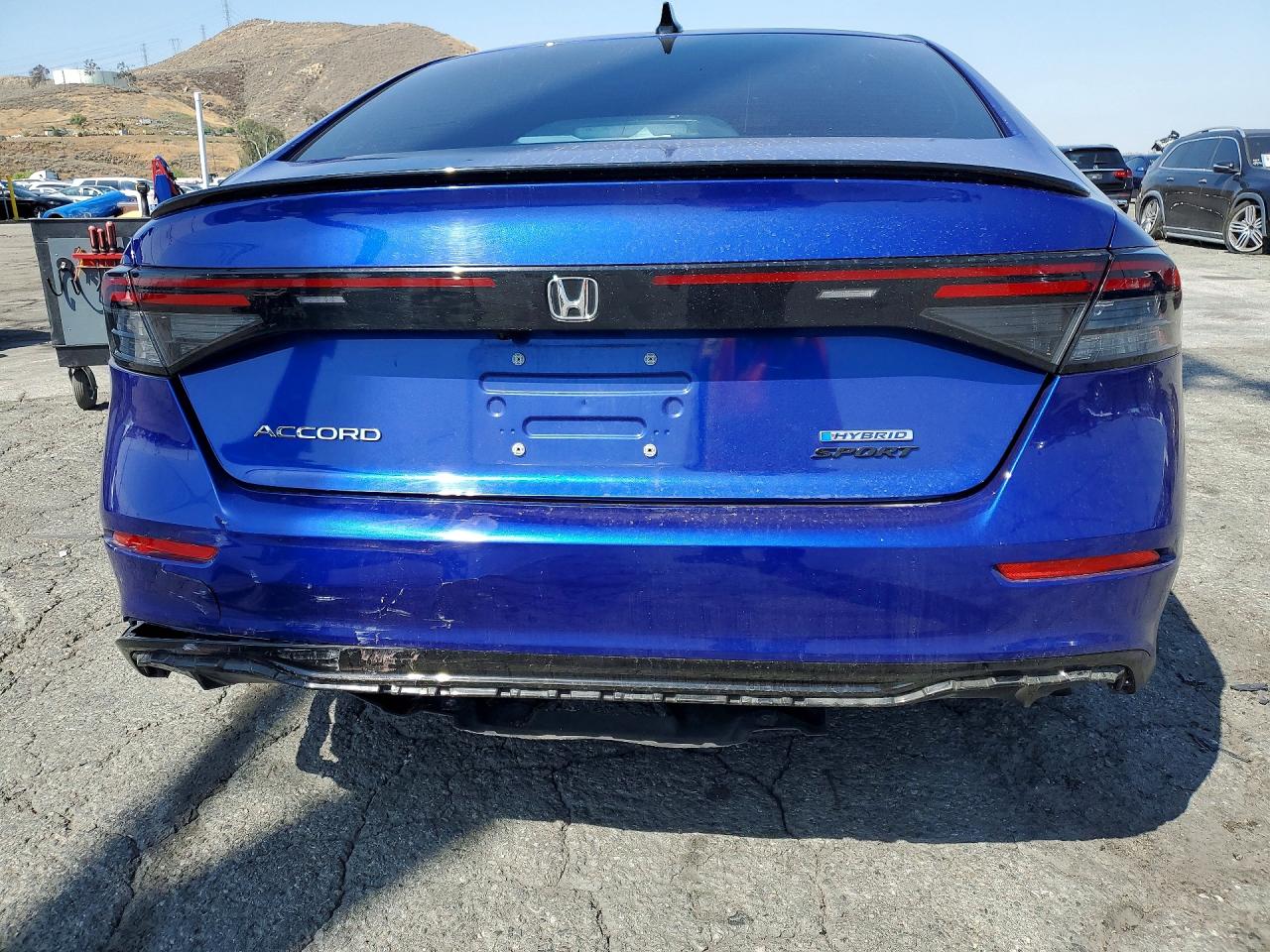 2025 Honda Accord Hybrid Sport-l Blue vin: 1HGCY2F79SA014659