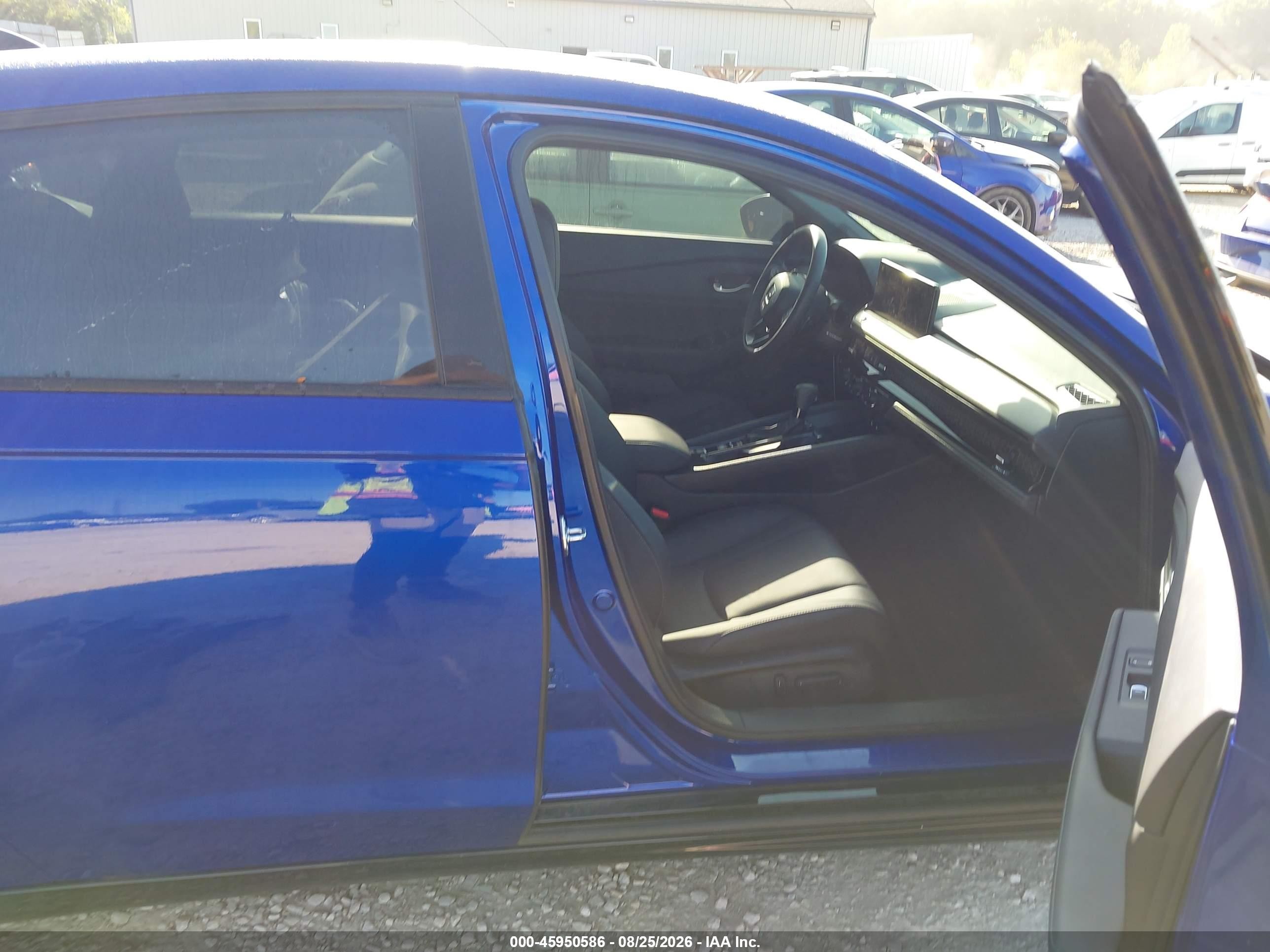2025 Honda Accord Hybrid Sport-l Blue vin: 1HGCY2F79SA084453