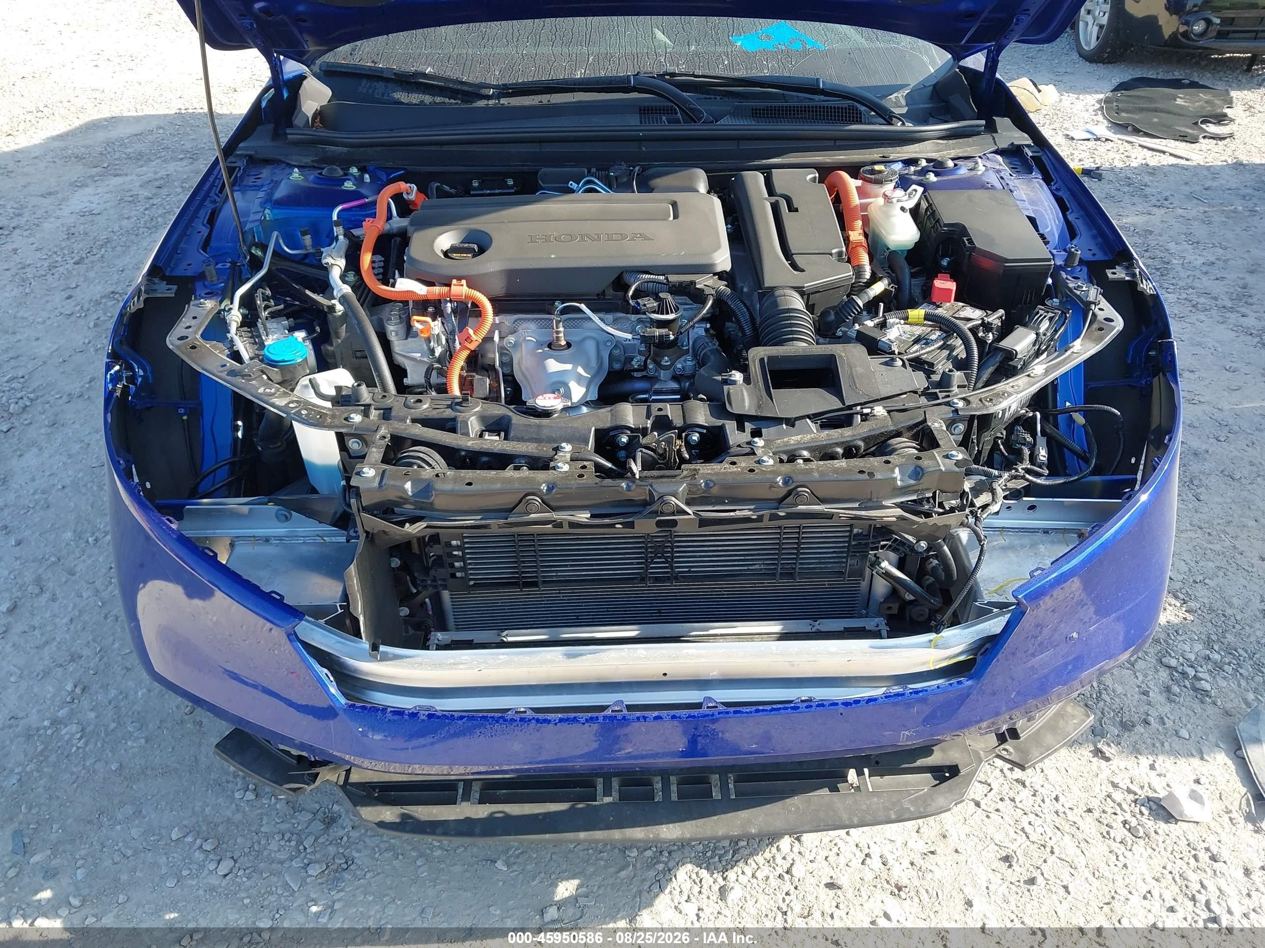2025 Honda Accord Hybrid Sport-l Blue vin: 1HGCY2F79SA084453